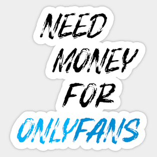 Need Money Sticker